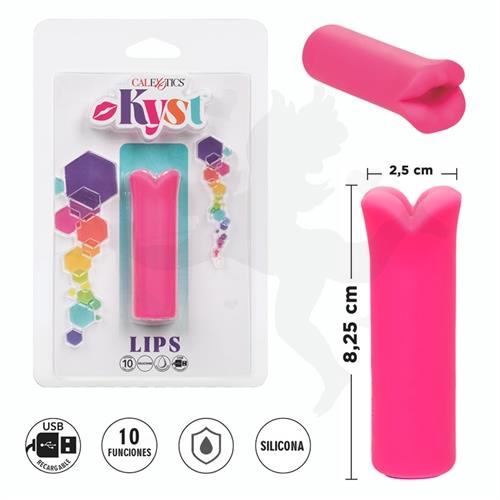 Estimulador de clitoris con carga USB y 10 velocidades